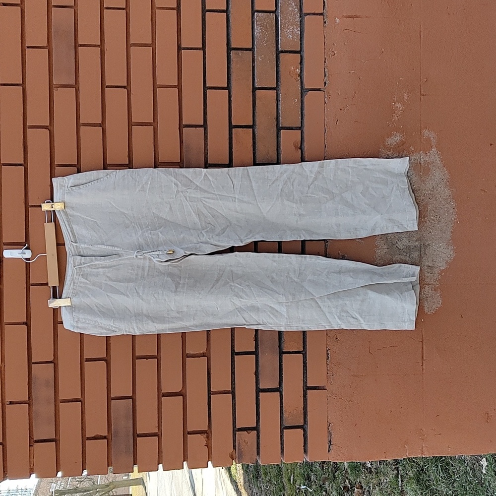 EC Michael Kors 100% linen pants